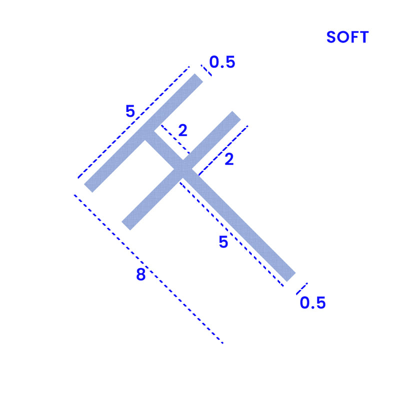 High-Quality Soft PVC Seal for Shower and Bath Screens – Fits 3mm to 8mm Gaps