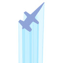 5mm T-Shape Clear Shower Seal – Soft PVC, Fits 8-13mm Gaps