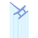 High-Quality PVC Shower Seal for Glass & Tile Gaps