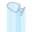 Soft PVC Shower Seal for Bath Screens & Doors (1000mm)