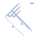 Clear Soft PVC Shower Seal for Bath & Shower Screens (1000mm or 2000mm)