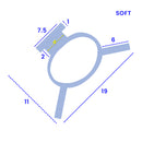Durable Soft PVC Shower Seal – Fits 7.5mm Channel for Gap Sealing (6mm to 11mm)