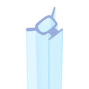 Flexible Clear PVC Shower Seal for 5mm Channels – Seals Gaps from 3mm to 8mm
