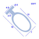 High Quality Soft PVC Shower Seal for Bath Screens & Doors (1000mm)