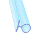 Universal Clear PVC Shower/Bath Seal – 4mm T-Shape, Fits Various Channels