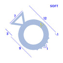 Soft PVC Bifold Shower Screen Seal for Bathrooms (1000mm or 2000mm)