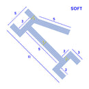 Flexible and Easy-to-Cut Shower Seal for M2 Bi-Fold Doors