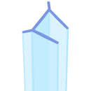 Flexible PVC Shower Seal for 4mm-6mm Glass - Perfect for Sealing Gaps 1mm to 3mm