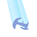 Clear Soft PVC Bifold Shower Screen Seal for Easy Installation (1000mm or 2000mm)