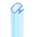 Soft PVC Shower Seal for Bath Screens and Doors (1000mm or 2000mm)