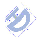 Soft PVC Shower Seal for Bath Screens and Doors (1000mm or 2000mm)