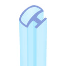 High-Quality Clear PVC Shower Seal 1000mm & 2000mm Options