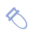 High Quality Soft PVC Shower Seal for ATMO Bath Screens (1000mm or 2000mm)