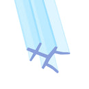 Flexible Clear PVC Shower Seal for 6mm Channels – Ideal for Bath Screens &amp; Shower Doors