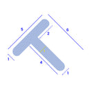 Soft PVC Shower Seal for Bath Screens & Doors (1000mm or 2000mm)