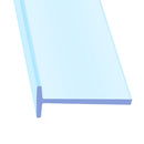 Flexible 5mm T-Shaped Shower Seal for Gaps 12-17mm Tall