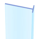 Flexible 5mm T PVC Seal for Showers and Bath Screens – 1000mm/2000mm Lengths