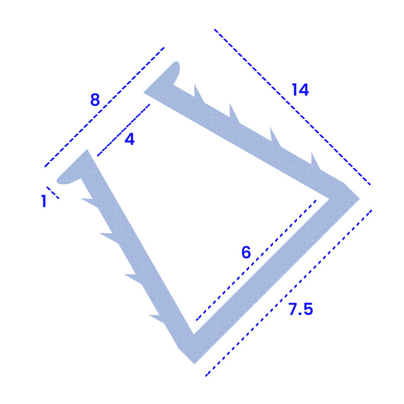 High-Quality Soft PVC Shower Door Seal 900mm & 2000mm Lengths