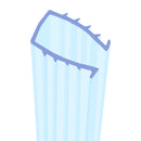 Soft PVC Shower Seal for 4-6mm Glass Installation (900mm & 2000mm)