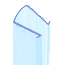 Soft PVC Shower Seal for 8mm Glass, Ideal for Bath Screens & Shower Doors (Lengths of 900mm and 2000mm)
