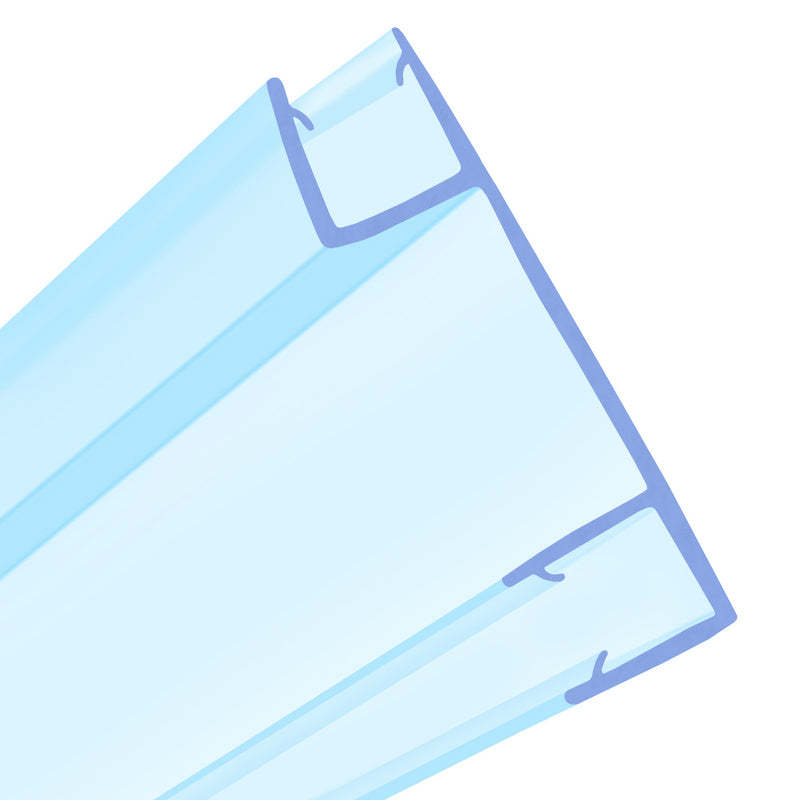 Clear PVC Seal for Glass Corner Joints – 8mm to 10mm Thickness