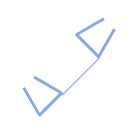 Clear PVC Seal for Glass Corner Joints – 8mm to 10mm Thickness