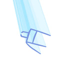 Clear PVC Bi-Fold Shower Seal for Easy Installation (900mm)