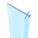 Flexible PVC Shower Door Seal – 5mm T Shape for Gaps 29mm to 34mm