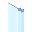 Soft PVC Shower Seal for Bath Screens & Doors (1000mm or 2000mm)