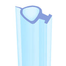 High Quality Soft PVC Shower Seal for Bath Screens & Doors (1000mm or 2000mm)
