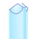 Clear PVC Bi-Fold Shower Seal for Bath Screens (900mm & 2000mm)