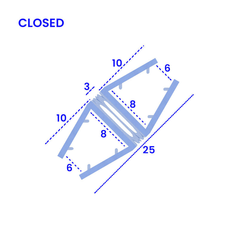 High-Quality Rigid PVC U Section Seal for Shower Glass 6-8mm Thickness