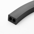 Expanded Neoprene 13mm x 10mm Black Strip – Per Metre