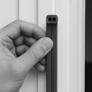 Expanded Neoprene 13mm x 10mm Black Strip – Per Metre