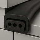 Premium Expanded Neoprene Foam Seal 19mm x 6.4mm Skinned 4 Sides Waterproof Gasket