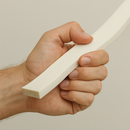 White Expanded Silicone Strip 25mm x 3mm – Sold Per Metre