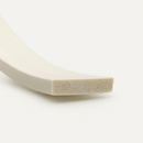 White Expanded Silicone Strip 25mm x 3mm – Sold Per Metre