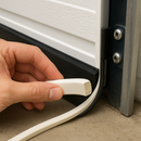 White Silicone Seal Strip 12mm x 6mm Watertight Heat-Resistant – Sold Per Metre