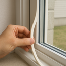 White Silicone Seal Strip 12mm x 6mm Watertight Heat-Resistant – Sold Per Metre