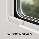 High-Performance Expanded Silicone Strip White 40mmx20mm Extreme Temperature Resistant Per Metre