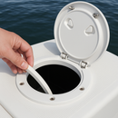 White Silicone Sponge Sealing Strip 25mmx25mm Sold Per Metre Ideal For Boats, Cabinets, Enclosures