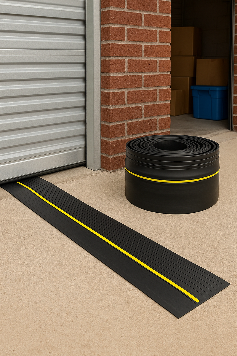 Premium EPDM Rubber Garage Door Threshold Seal Draught Excluder Strip for Clean, Dry & Energy-Efficient Garages