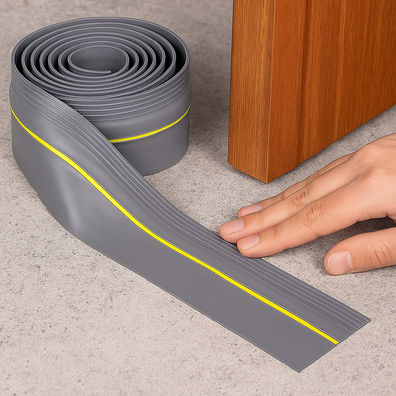 Premium EPDM Rubber Garage Door Threshold Seal Draught Excluder Strip for Clean, Dry & Energy-Efficient Garages