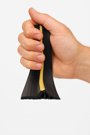 Premium 30mm Garage Door Threshold Seal Strip Black Floor Seal for Dust Water & Draught Protection- 2515mm