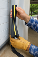 Premium 30mm Garage Door Threshold Seal Strip Black Floor Seal for Dust Water & Draught Protection- 2515mm