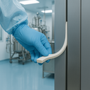 White Expanded Silicone Strip 50mmx6mm – Watertight Seal High Temp - Per Metre