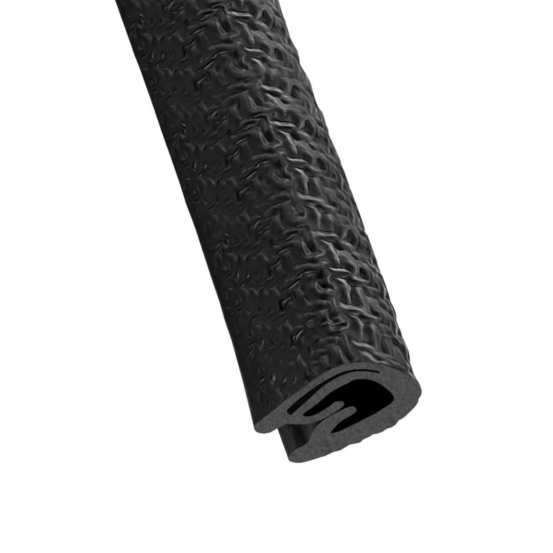 Black Self-Grip Rubber Edge Trim – Perfect for 1.5mm Panels