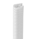 Durable White Self-Grip Rubber Edge Trim for 1.5mm to 3mm Panels