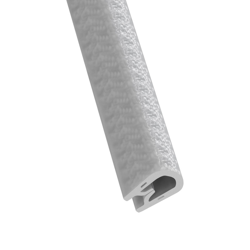 Grey Self-Grip Rubber Edge Trim – Ideal for 1.5mm to 3mm Panels