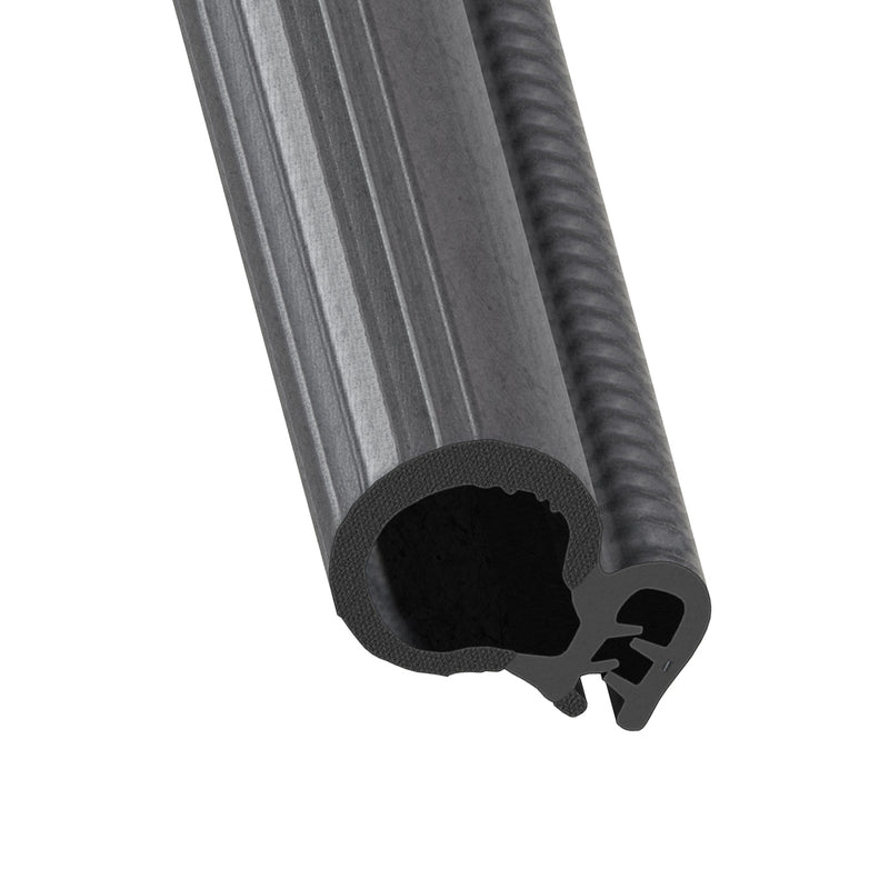 EPDM Rubber Side Seal With 21mm Bulb for 1.5mm-3mm Panels